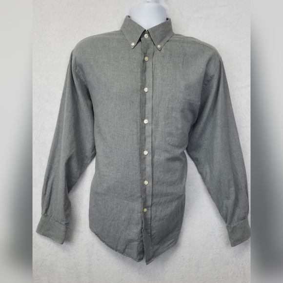 Roundtree & Yorke Men's Button Down Shirt - Picture 1 of 8